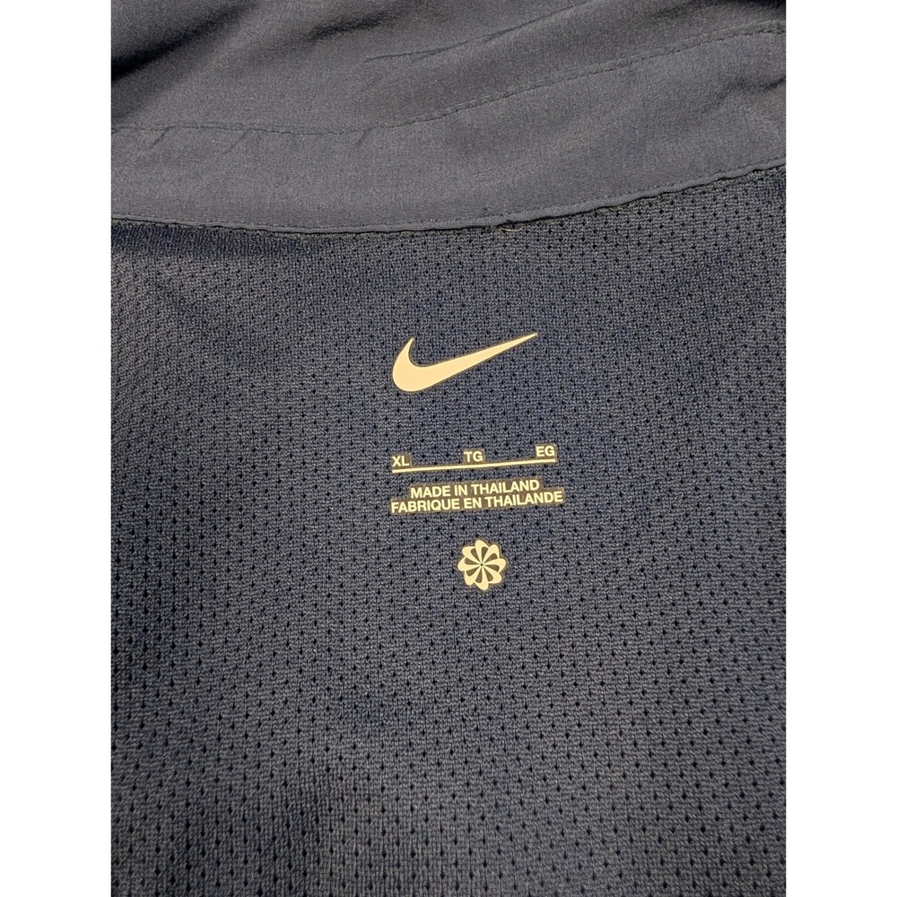 Nike Coaches Jacket Mens XL Navy Blue Short Sleeve Golf Windbreaker Excellent - Picture 2 of 7